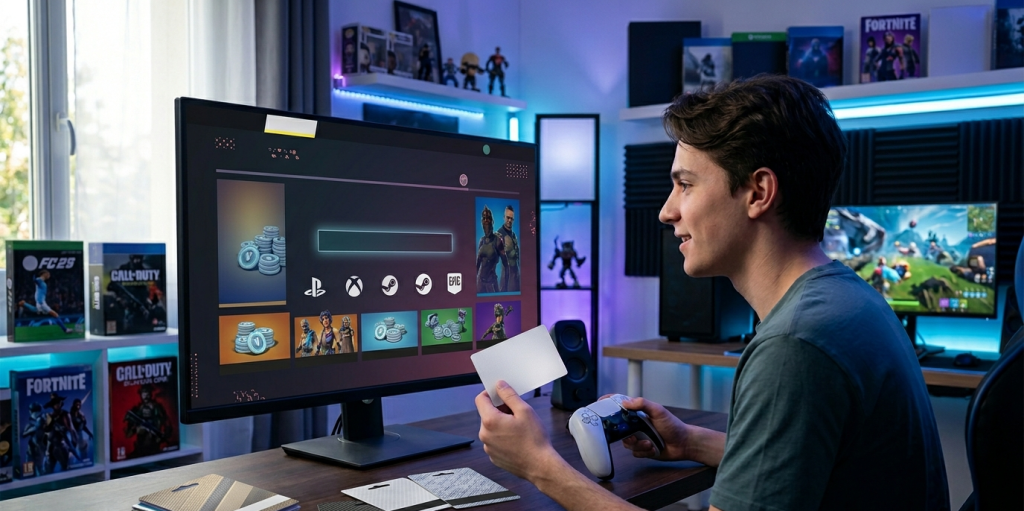 payer jeux et achats en ligne