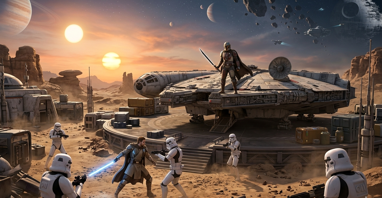 mods Star Wars sur Starfield