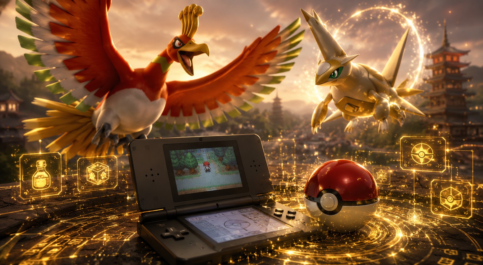 Cheat codes Pokémon HeartGold