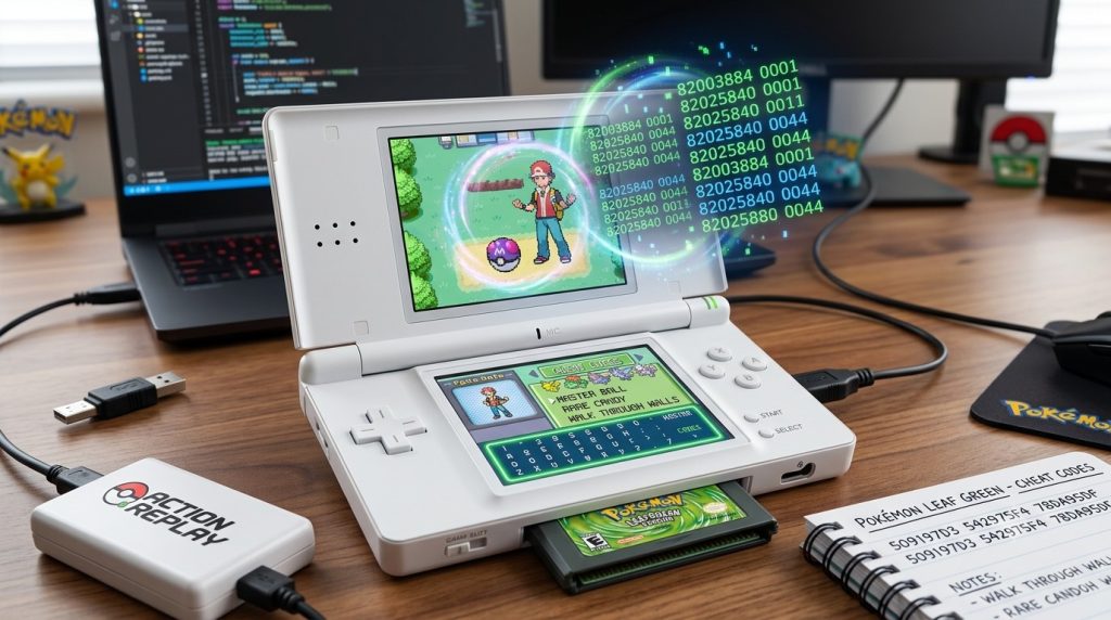 Cheat codes Pokémon Vert Feuille