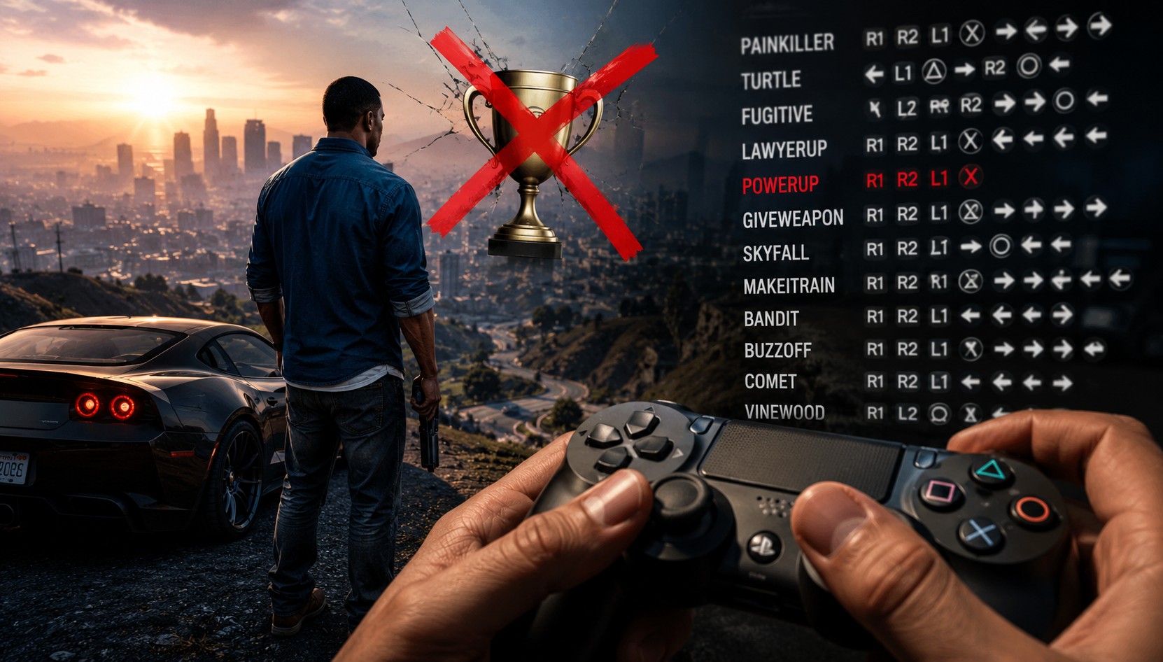 désactiver un code de triche dans GTA 5