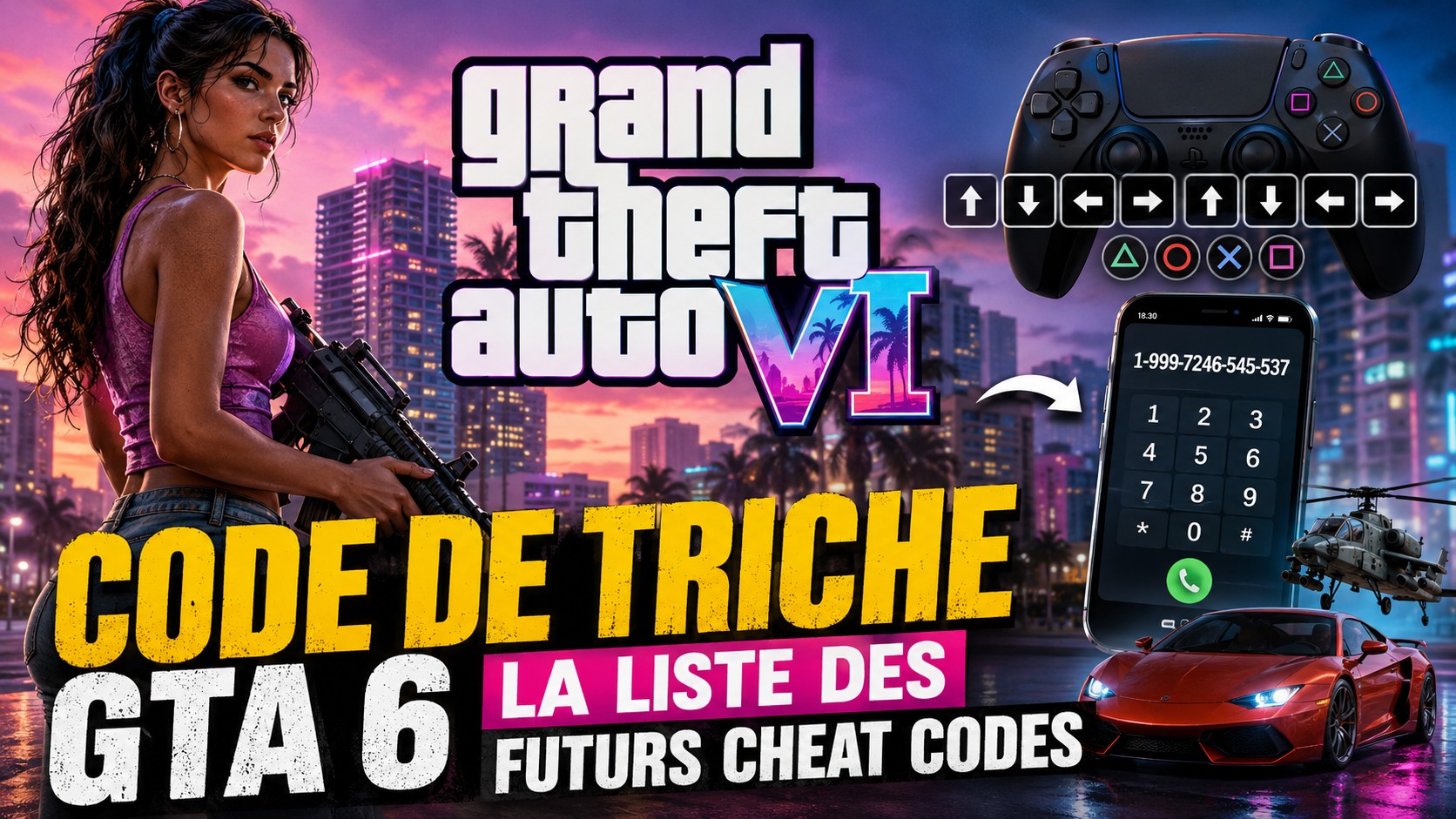 codes de triche GTA 6 Cyberleek
