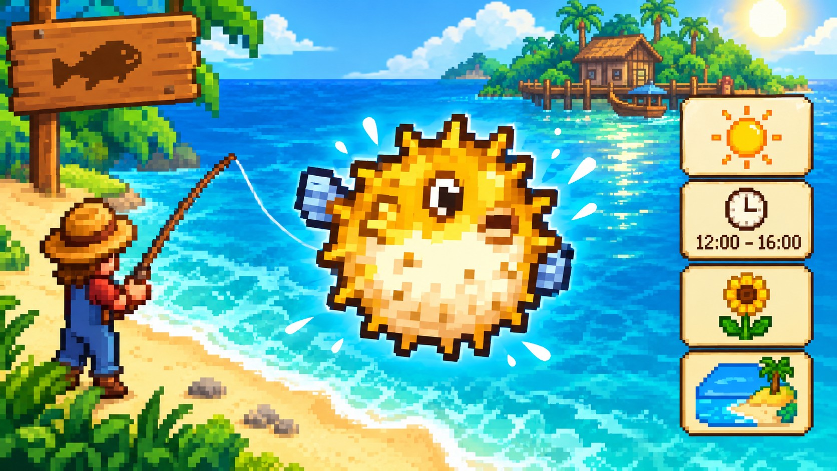 Poisson-globe Stardew Valley