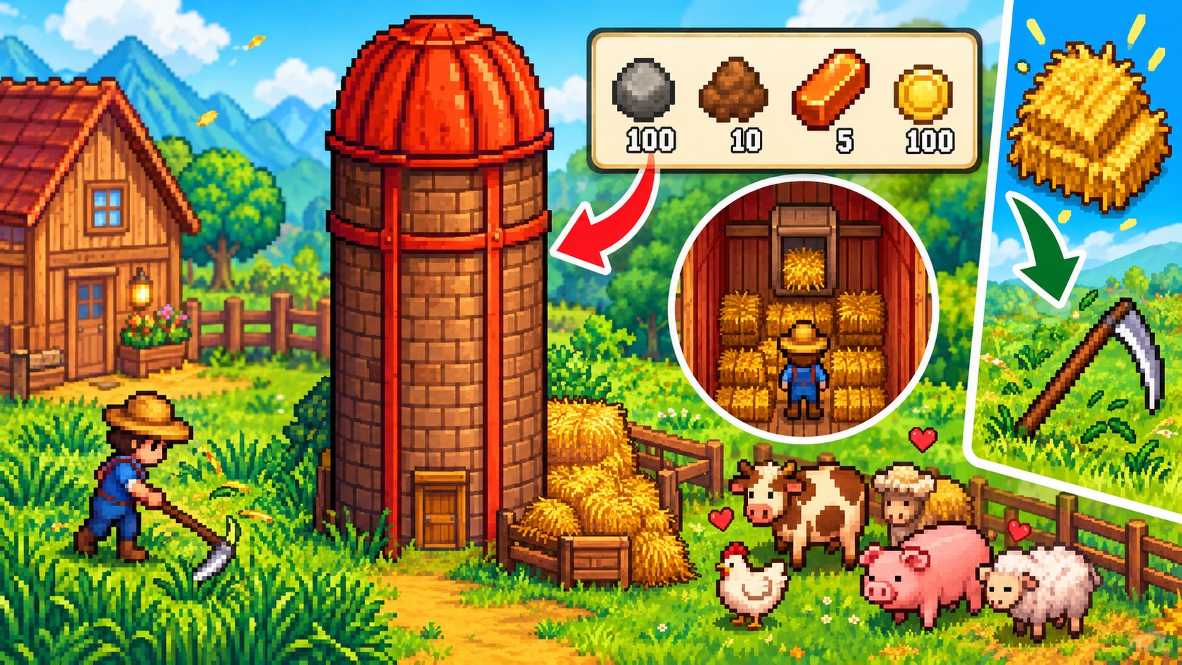Silo Stardew Valley foin