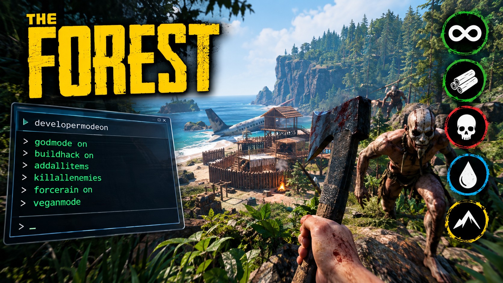 The Forest code de triche