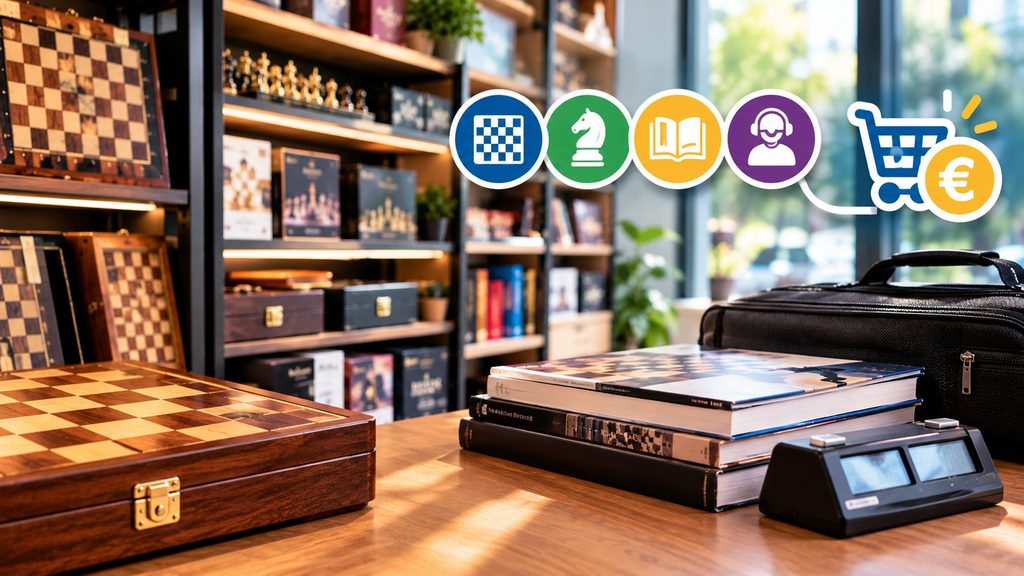 boutique de jeux d'échecs