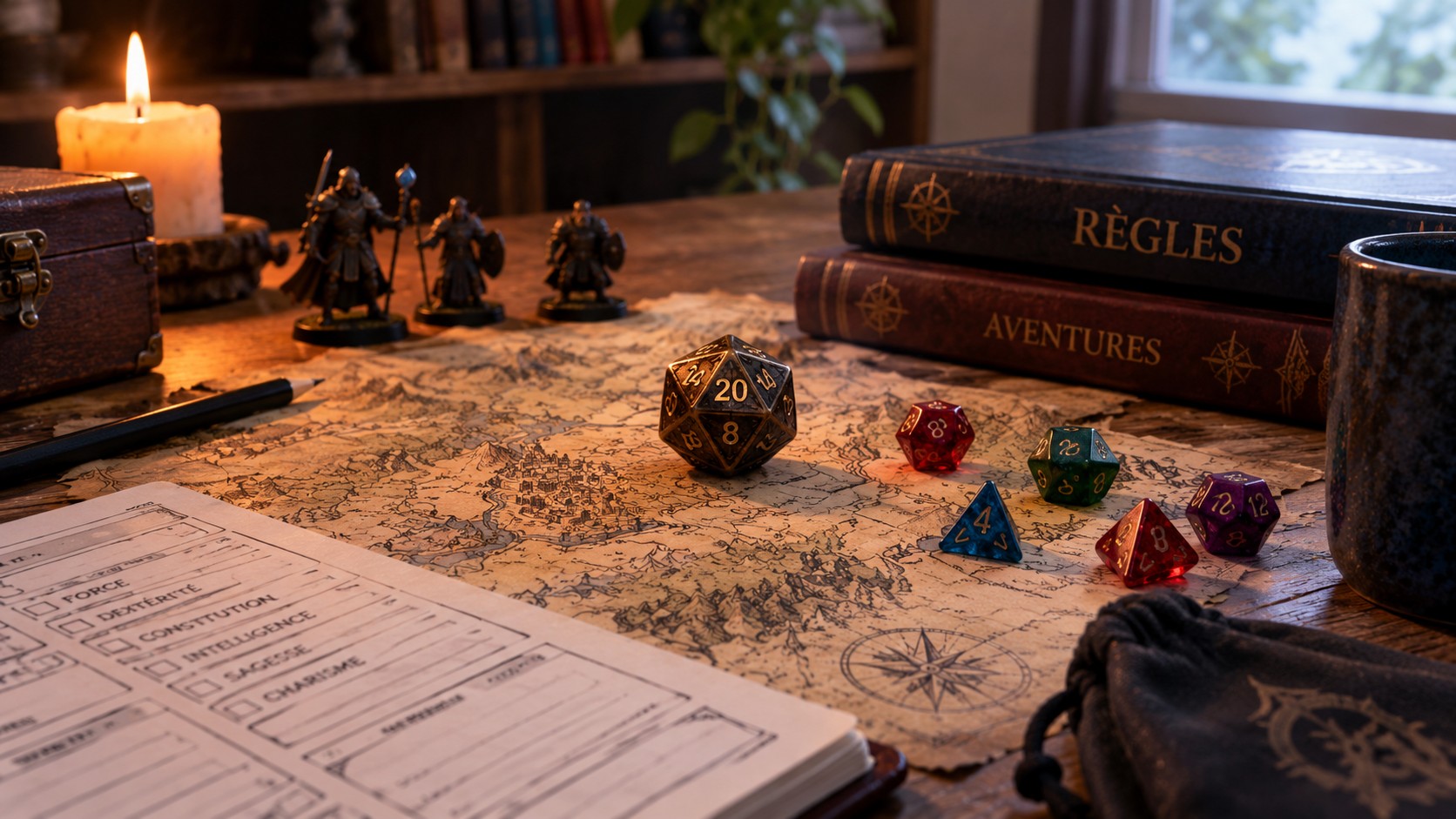 système d20 en jeu de rôle