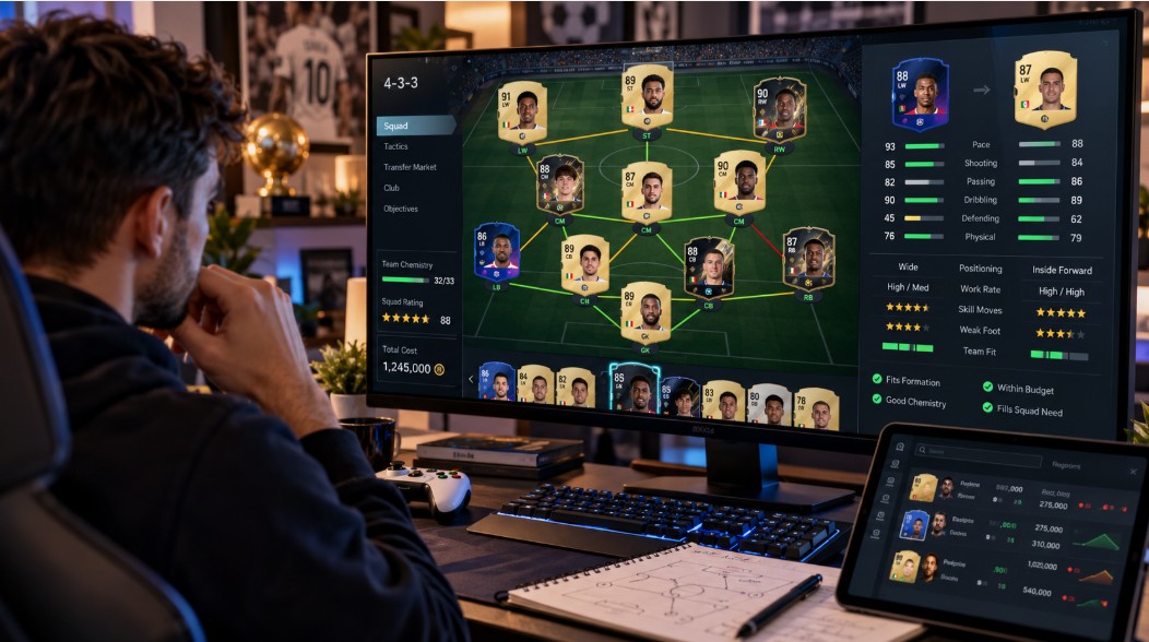 choisir les bons joueurs dans FC 27 Ultimate Team